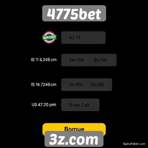 Comparação entre bônus oferecidos pelo 4775bet