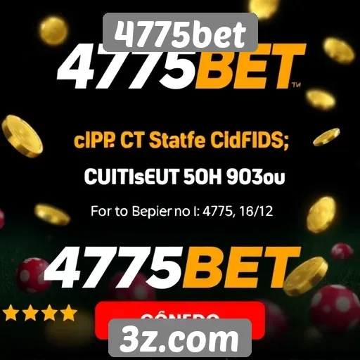Promoções e bônus disponíveis na 4775bet